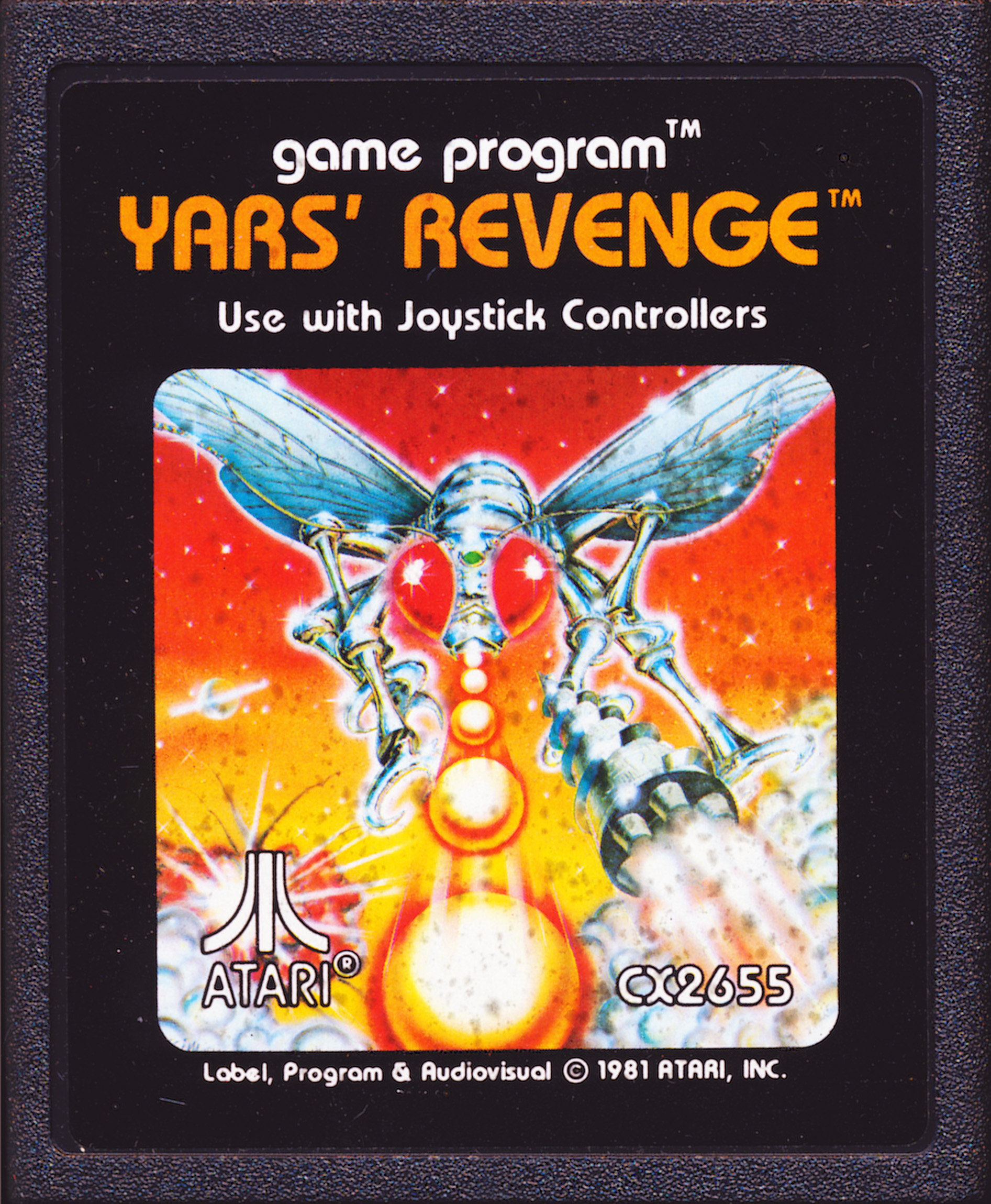 Yars' Revenge Atari 2600 – Neuf Sous Cellophane – Version PAL – Complet